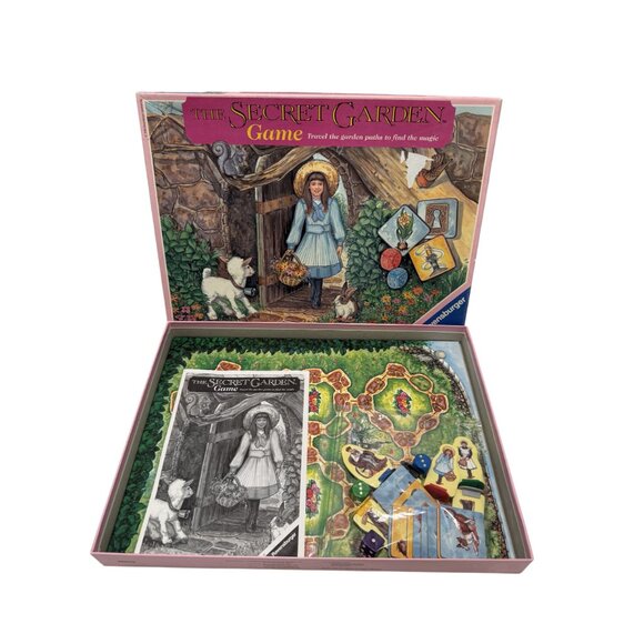 The Secret Garden Board Game Vintage 1993 Ravensburger Rare 100% Complete HTF - Picture 3 of 8